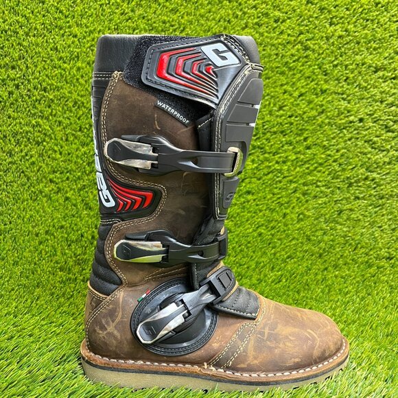 Gaerne Balance Oiled Brown Mens Size 5 Outdoor Leather Motorcycle Riding Boots main image 9